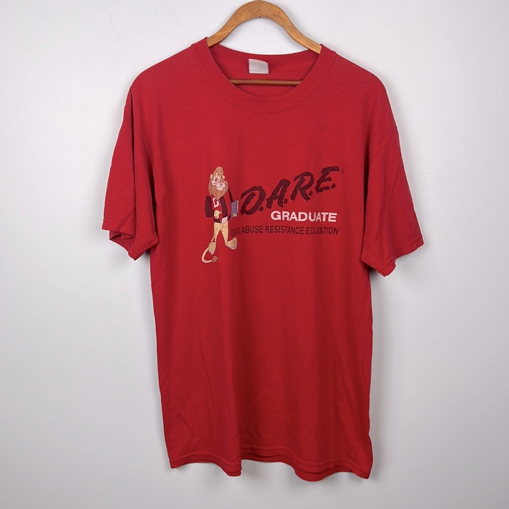 Vintage DARE graduate promo tee
